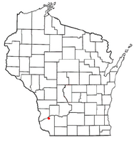 Location of Boscobel, Wisconsin