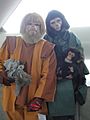 WonderCon 2011 - Planet of the Apes costumes (Dr Zaius and Dr Zira) (5593337505)