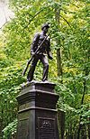 "Skirmishers" monument to the 10th PA Reserve Infantry, 1890.jpg