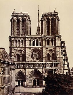 Édouard Baldus - Notre-Dame de Paris