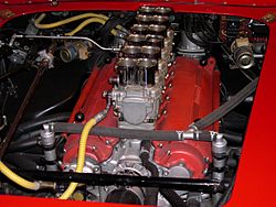 1961 Ferrari 250 TR 61 Spyder Fantuzzi engine