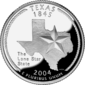 Texas quarter dollar coin