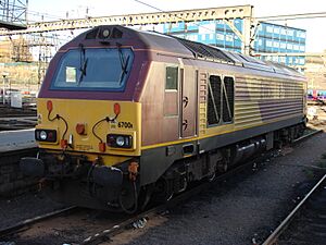67001 at Kings Cross 1