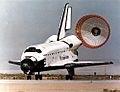 950318 STS67 Endeavour landing