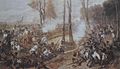 A 19. magyar gyalogezred rohama a lipcsei csataban (1813)