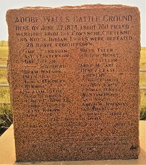 Adobe Walls Battle Ground Names