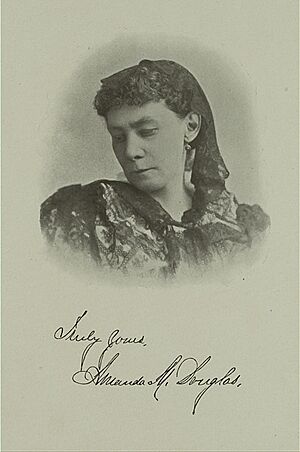 Amanda Minnie Douglas signed