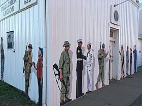 Main façade of American Legion Post 632