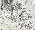 Antique Map of Classical City of Sparta