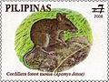 Apomys datae 2008 stamp of the Philippines
