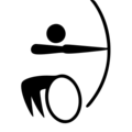 Archery pictogram (Paralympics)