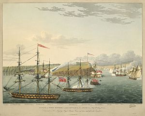 Battle of Fort Oswego, 1814 RCIN 735185.4.a.jpg