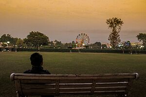 Beautiful View Of Tatara Park Hayatabad Peshawar Kpk