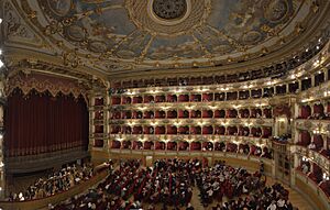 Brescia Teatro Grande interno