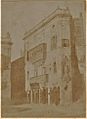 Calvert Jones, Square in Burmola, Malta 1846