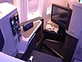 Cathay Pacific 77W business class seat
