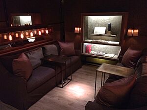 China Airlines TPE T1 Lounge Business Class Section