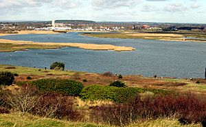 Christchurch Harbour from Hengistbury Head - geograph.org.uk - 63573