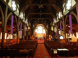 Christchurch St Michael and All Angels Church interior DSCN1133