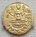 Coin of Vikramaditya Chandragupta II with the name of the king in Brahmi script 380 415 CE