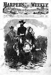 Col Grierson on Horseback Harpers Weekly 1863.jpg