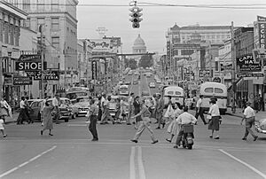 Downtown Little Rock, Arkansas by Thomas J. O'Halloran, 1958 (LOC)
