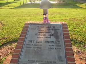Ellendale War Memorial plaque