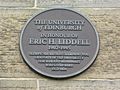 Eric Liddel Memorial Plaque, Edinburgh University