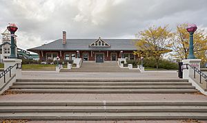 Estación de FF.CC., Lafayette, Indiana, Estados Unidos, 2012-10-15, DD 03