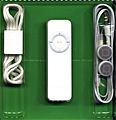 First generation I iPod Shuffle in its packaging