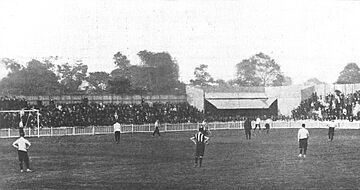 First match at White Hart Lane - Spurs vs Notts County 1899 - first half