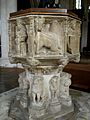 Font, St Bartholomew, Orford, Suffolk. (3972419282)