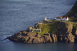 Fort Amherst from Signal Hill