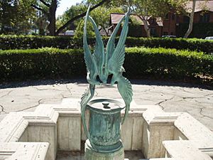 Fountain statue - William Andrews Clark Memorial Library 2