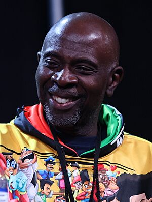 Head shot of Williams smiling