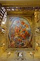 Great Staircase, Triumph of Semele, ceiling painted by Antonio Verrio, 1691, Chatsworth House - Derbyshire, England - DSC03132