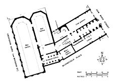 Grosvenor Gallery plan 1899 rotated