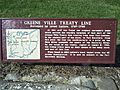 Gville Treaty Line sign