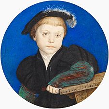 Hans Holbein the Younger - Henry Brandon, 2nd Duke of Suffolk (1535-51) - Google Art Project