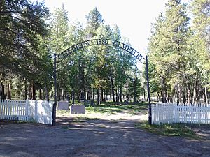 Hebrew Cemetery - Entrance - Leadville CO - August 2015