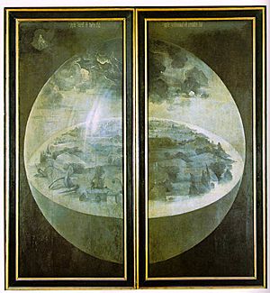 Hieronymus Bosch - The Garden of Earthly Delights - The exterior (shutters)