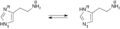 Histamine tautomers