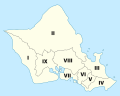 Honolulu County districts