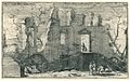 Huis van de Heer vande Weert, verwoest door de Fransen in 1672 't Huys vande Heer vande Weert (titel op object) Reeks van dertien afbeeldingen van de dorpen en kastelen in de provincie Utrecht door de Fransen in 1672 v, RP-P-OB-77.093