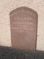 Huntershill-Village-mile-stone