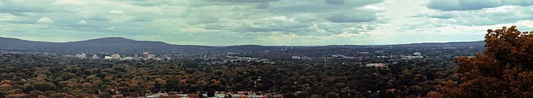 Huntsville from High Mountain Road