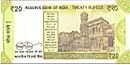 India new 20 INR, MG series, 2019, reverse.jpg