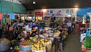 Indoor market zunil guatemala