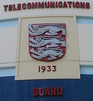 Jersey Telecoms 1933 arms