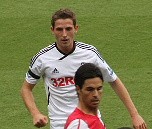 Joe Allen vs Arsenal